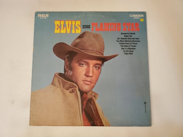 Elvis Presley Elvis Sings Flaming Star vinyl record