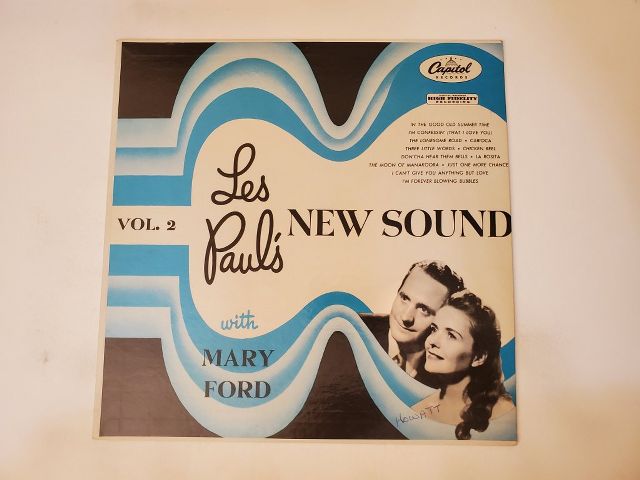 Les Paul with Mary Ford New Sound Vol. 2 vinyl record