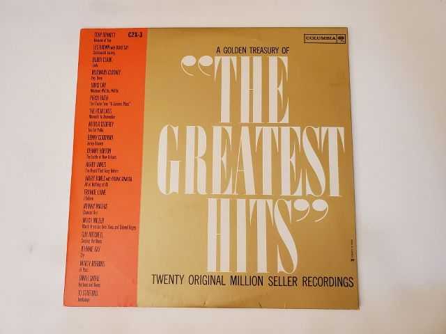 Various Artists A Golden Treasury of The Greatest Hits vinyl record