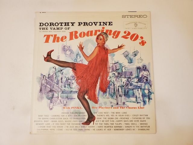 Dorothy Provine The Vamp of the Roaring 20's vinyl record