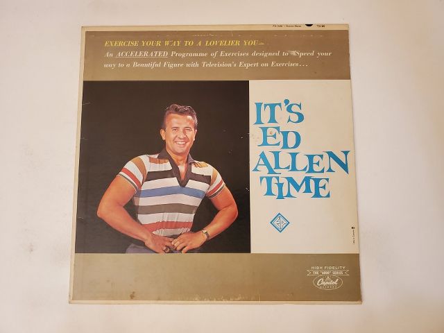 Ed Allen It's Ed Allen Time vinyl record