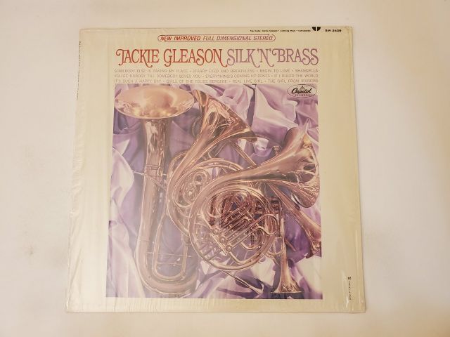 Jackie Gleason Silk 'n' Brass vinyl record