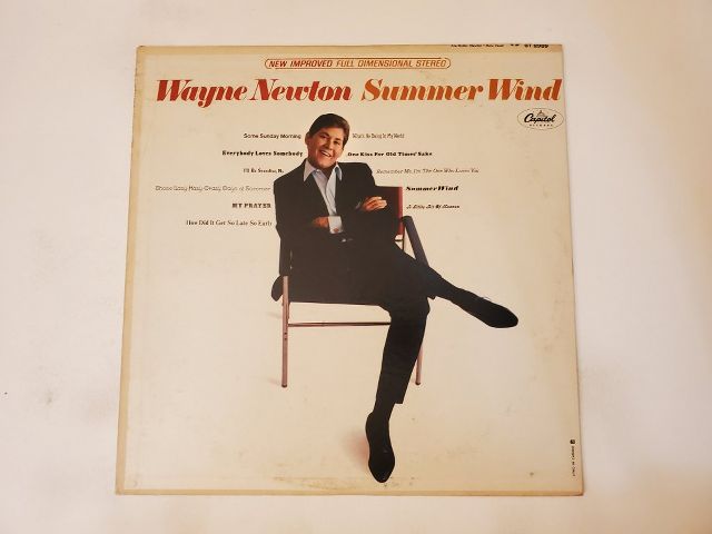 Wayne Newton Summer Wind vinyl record