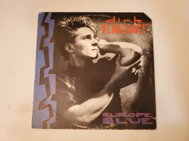 Dirk Blanchart Europe Blue vinyl record