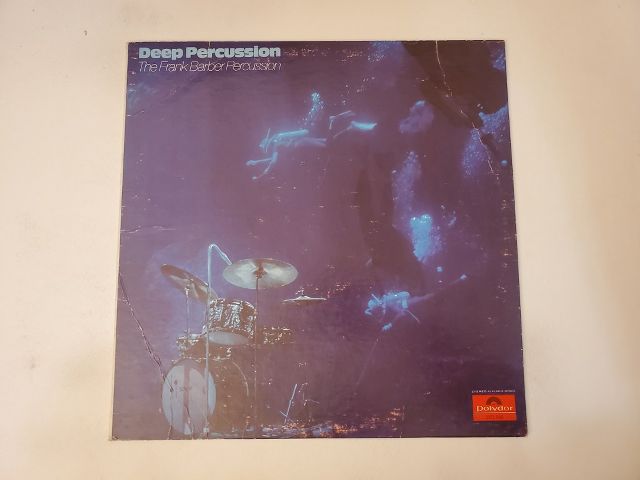 The Frank Barber Percussion Deep Percussion vinyl record