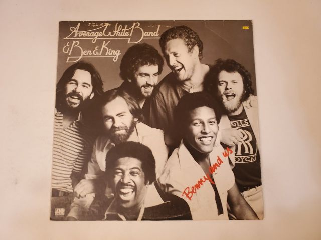 Average White Band & Ben E. King Benny and Us vinyl record