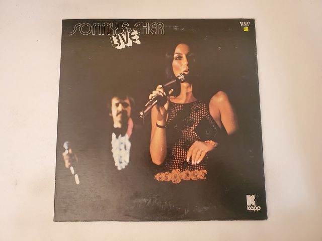 Sonny & Cher Live vinyl record