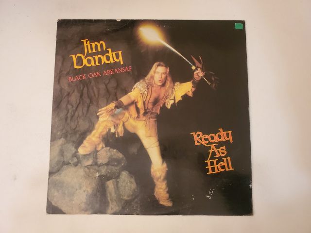 Jim Dandy Ready as Hell vinyl record