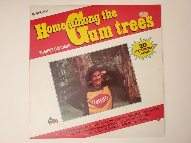 Frankie Davidson Home Among the Gum Trees vinyl record