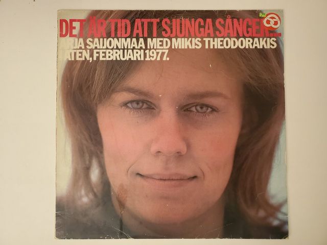 Arja Saijonmaa Det ?r tid att sjunga s?nger... vinyl record