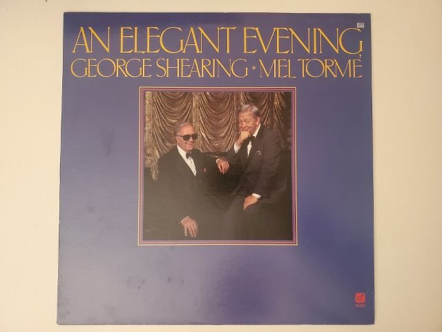 George Shearing & Mel Torm? An Elegant Evening vinyl record