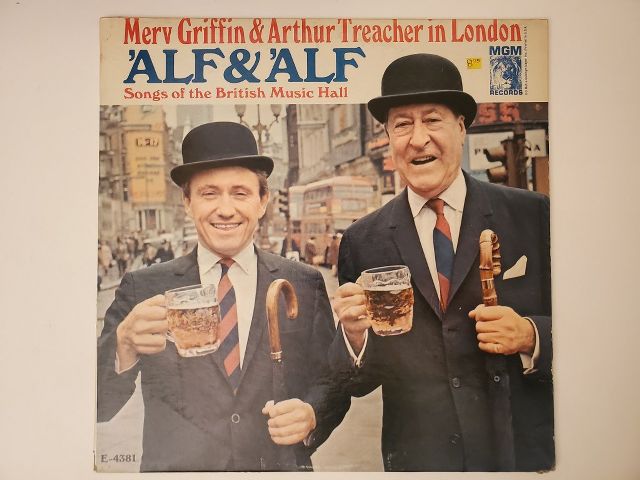 Merv Griffin & Arthur Treacher Alf & 'Alf: Songs of the British Music Hall vinyl record