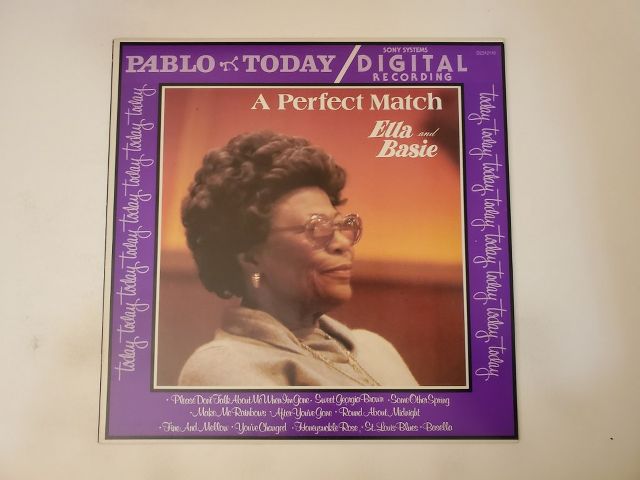 Ella and Basie A Perfect Match vinyl record