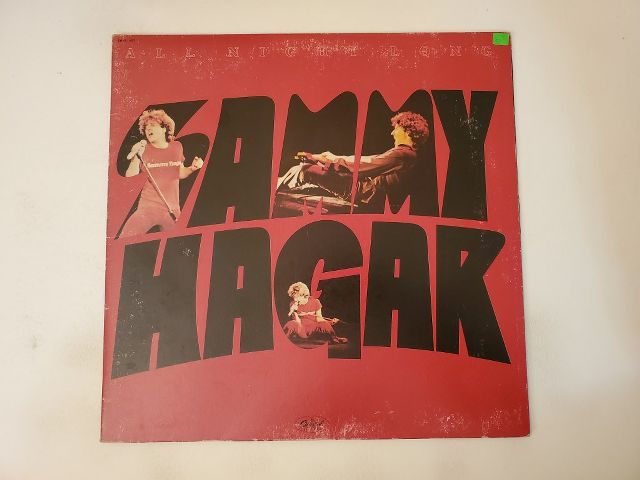 Sammy Hagar All Night Long vinyl record