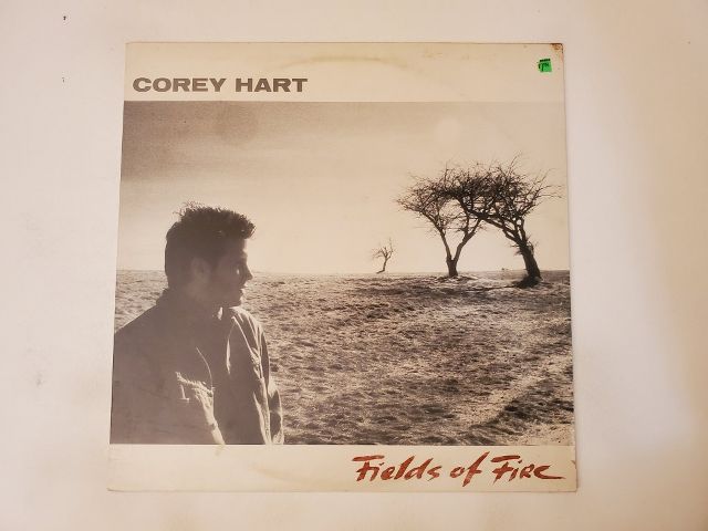 Corey Hart Fields of Fire vinyl record