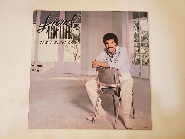 Lionel Richie Can't Slow Down vinyl record