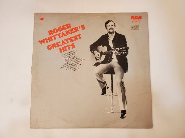 Roger Whittaker Greatest Hits vinyl record