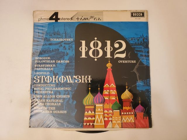 Leopold Stokowski 1812 Overture vinyl record