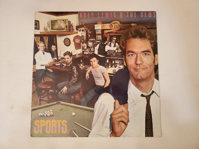 Huey Lewis & the News Sports vinyl record