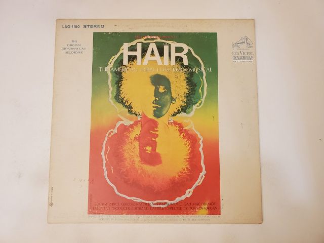 Original Broadway Cast Hair vinyl record
