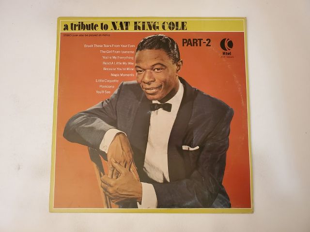 Nat "King" Cole A Tribute to Nat King Cole Part-2 vinyl record