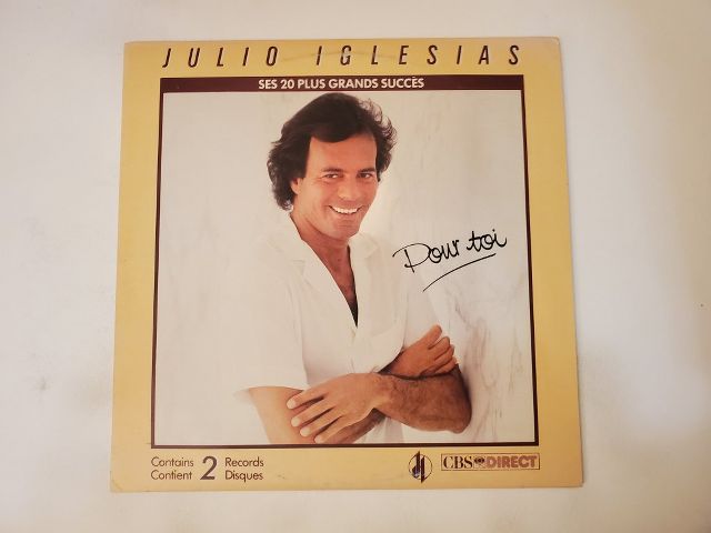 Julio Iglesias Ses 20 Plus Grands Succ?s vinyl record