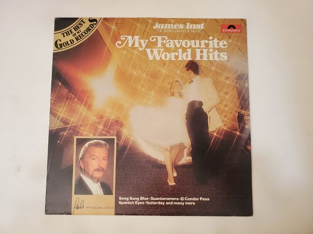 James Last My Favourite World Hits vinyl record