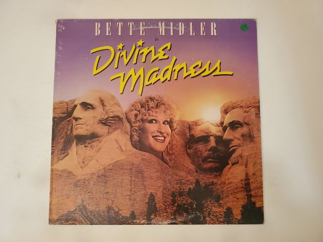 Bette Midler Divine Madness vinyl record