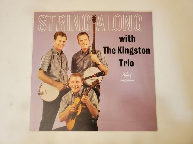 The Kingston Trio String Along vinyl record