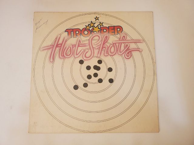 Trooper Hot Shots vinyl record