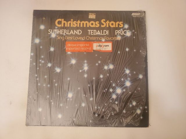 Sutherland, Tebaldi, Price Christmas Stars vinyl record
