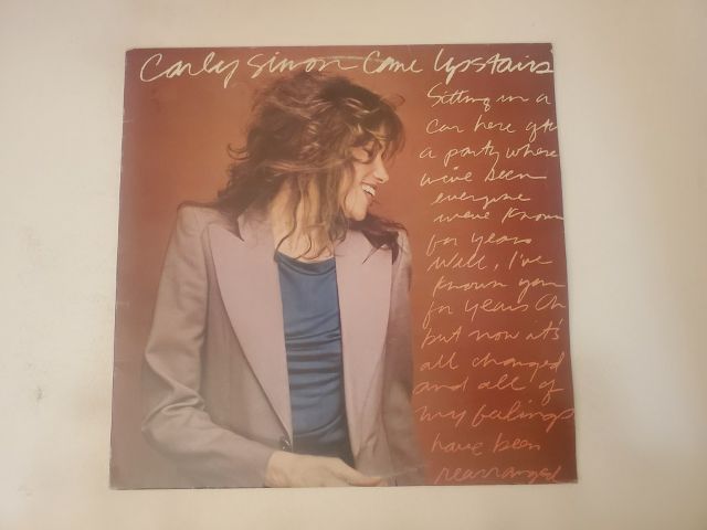 Carly Simon Come Upstairs vinyl record