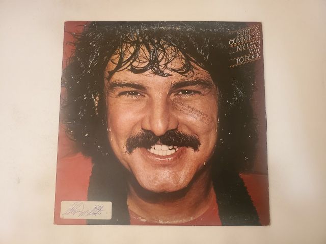Burton Cummings My Own Way to Rock vinyl record