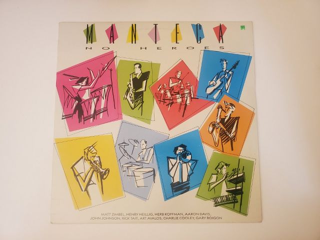 Manteca No Heroes vinyl record