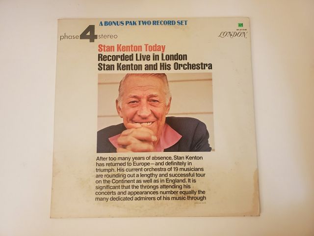 Stan Kenton and His Orchestra Stan Kenton Today vinyl record