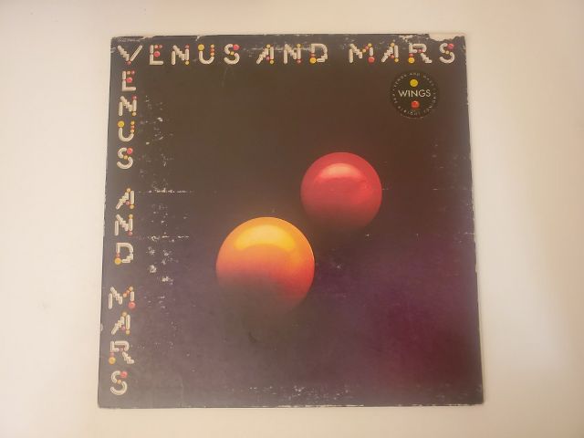 Wings Venus and Mars vinyl record