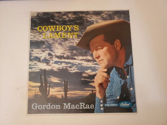 Gordon MacRae Cowboy's Lament vinyl record