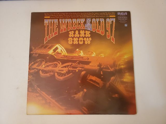 Hank Snow The Wreck of the Old 97 vinyl record