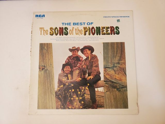 The Sons of the Pioneers The Best of The Sons of the Pioneers vinyl record