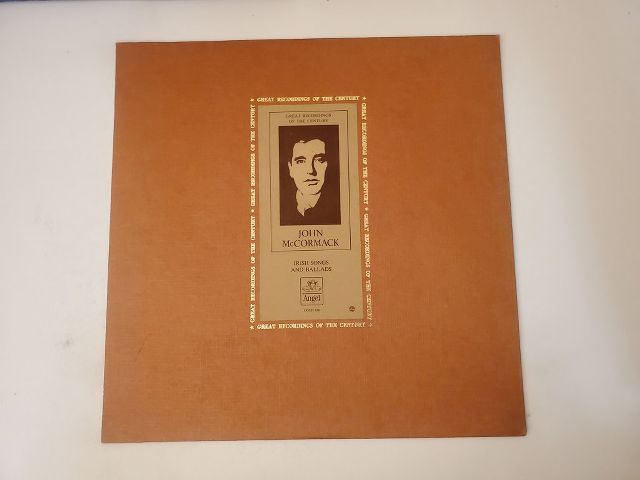John McCormack Irish Songs and Ballads vinyl record