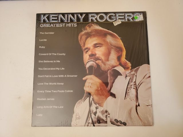 Kenny Rogers Greatest Hits vinyl record