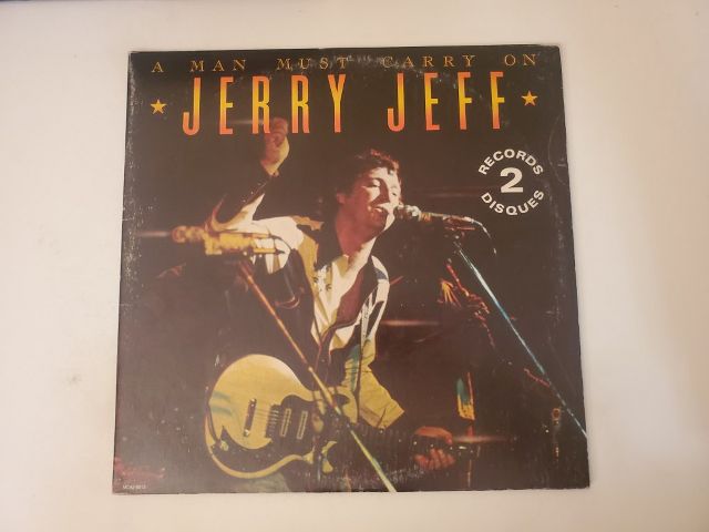 Jerry Jeff Walker A Man Must Carry On vinyl record
