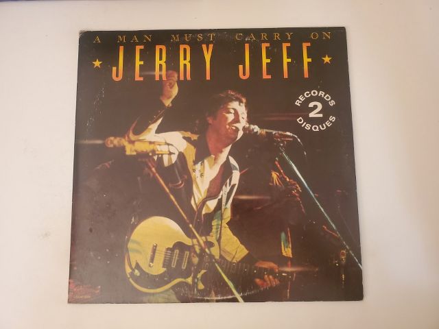 Jerry Jeff A Man Must Carry On vinyl record