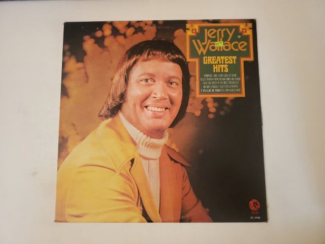 Jerry Wallace Greatest Hits vinyl record