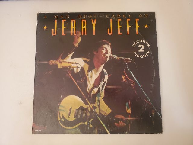 Jerry Jeff A Man Must Carry On vinyl record