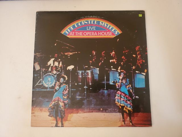 The Pointer Sisters Live at the Opera House vinyl record