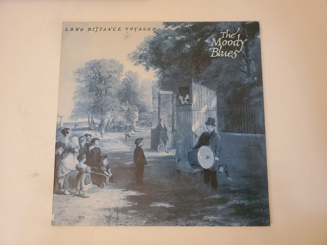 The Moody Blues Long Distance Voyager vinyl record
