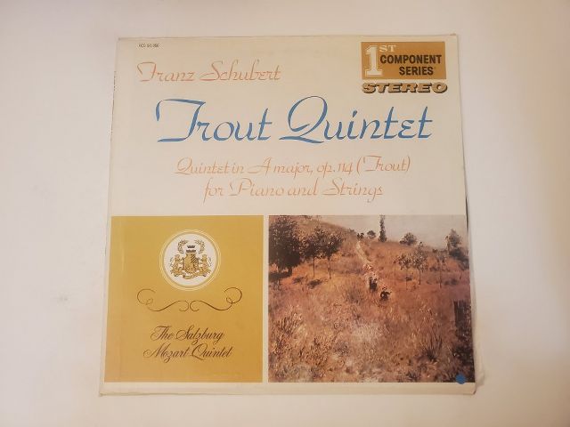Franz Schubert Trout Quintet vinyl record