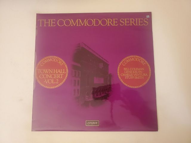 Bill Coleman, Gene Krupa, Charlie Ventura, Stuff Smith The Commodore Series: Town Hall Concert Vol. 2 vinyl record