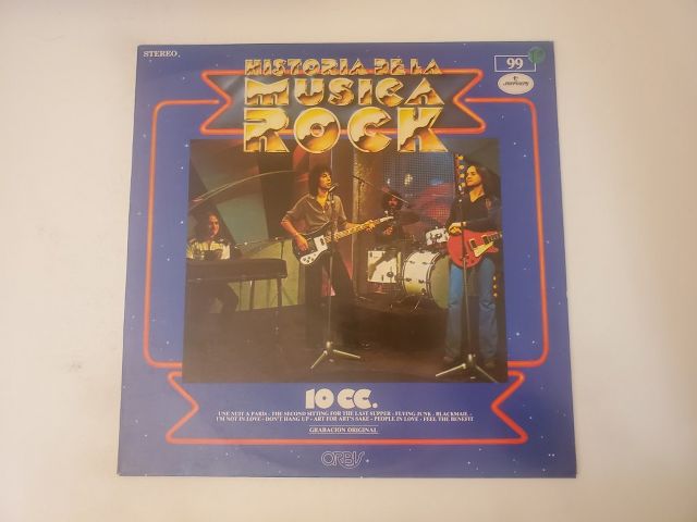 10cc Historia de la Musica Rock vinyl record